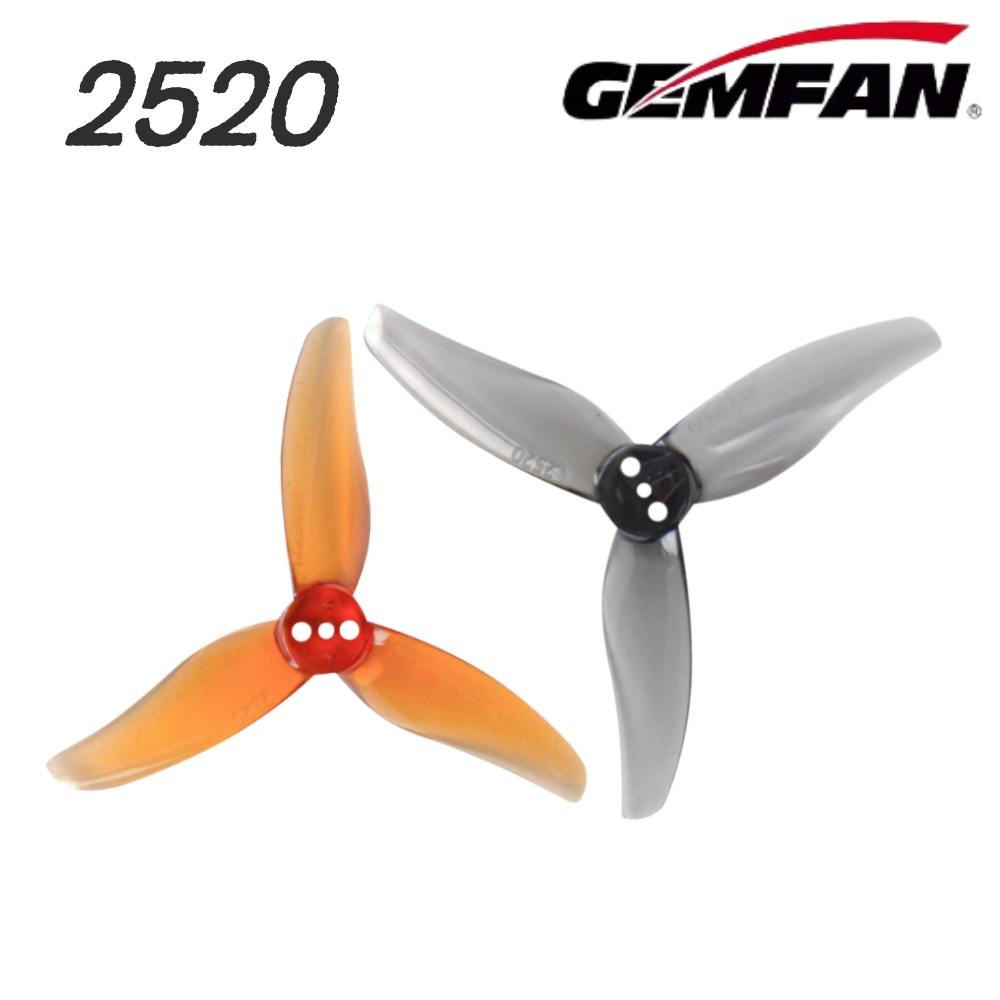 Drone Racing Motor - 4 paires d'hélices Gemfan Hurricane 2520