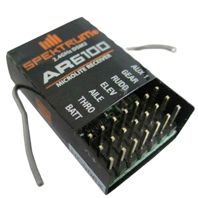 Drone Racing Receiver - AR6100 DSM2 6CH 2.4GHz récepteur pour