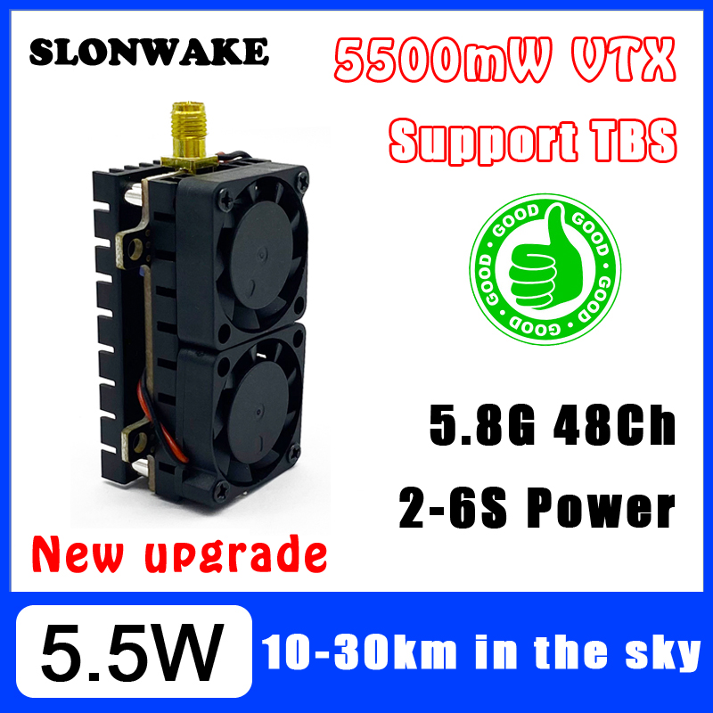 Drone Racing Transmitter - Transmetteur vidéo longue portée 5.8GHz 5.5W