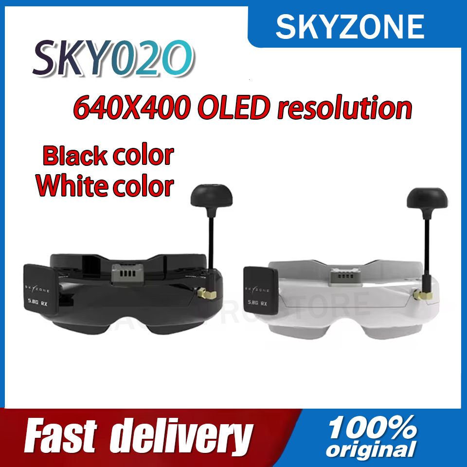 Lunettes FPV SKYZONE SKY02O OL - Drone Racing Antenna avis et prix