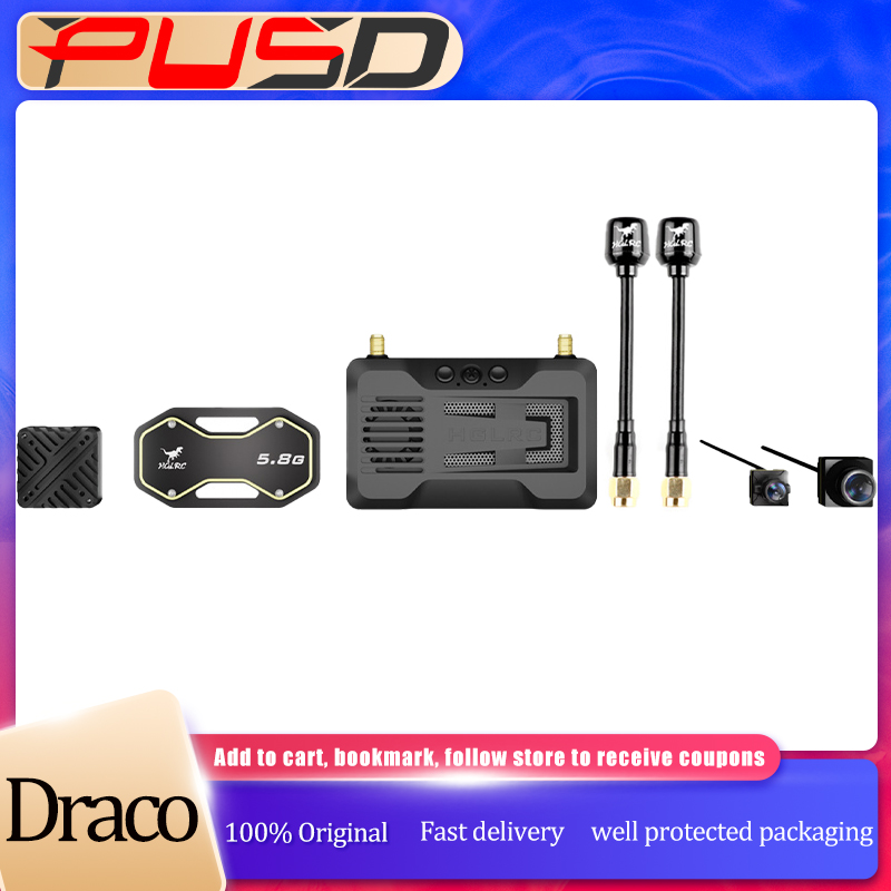 HGLRC Draco A1/A2 5.8Ghz HD VT - Drone Racing Transmitter avis et prix