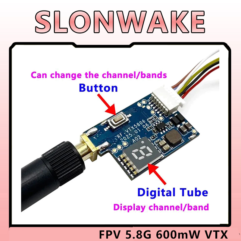 SLONWAKE 5.8G TS5823 PRO Mini  - Drone Racing Transmitter avis et prix