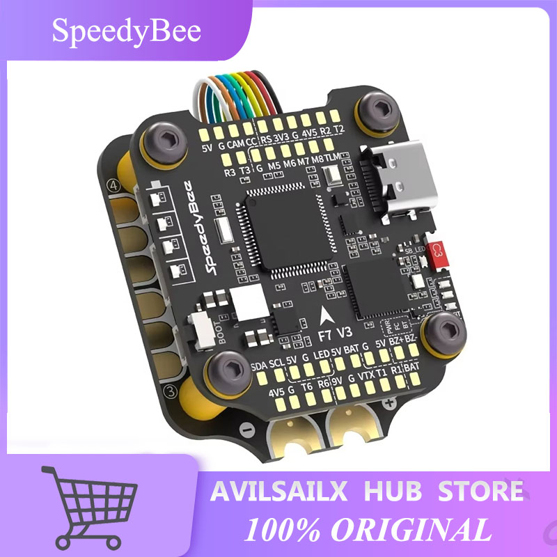 SpeedyBee F7 V3 BL32 50A 30x30 - Betaflight Fc Blheli 32 avis et prix